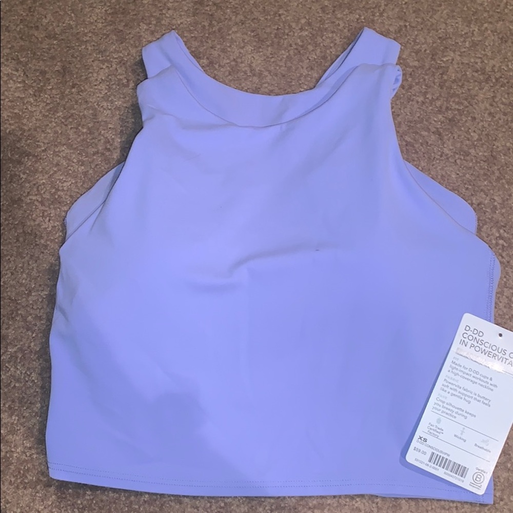 NWOT Athleta Conscious Crop D-DD - Picture 4 of 5